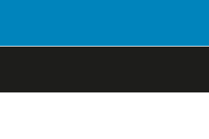 Estland, estnisch - Flagge