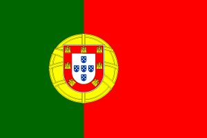 Portugal, portugisisch - Flagge