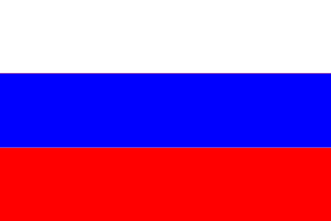 Russland, russisch - Flagge