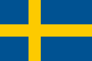 Schweden, schwedisch - Flagge